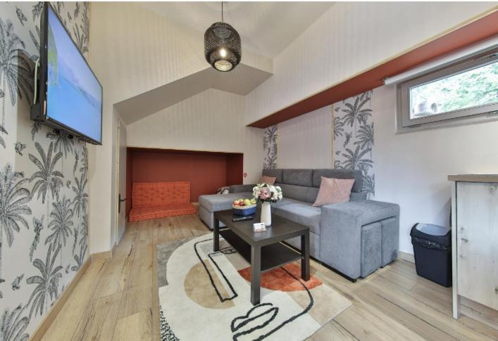 La Peniche De Fabrice Avec Jacuzzi Privatif Apartman Strasbourg Szoba fotó
